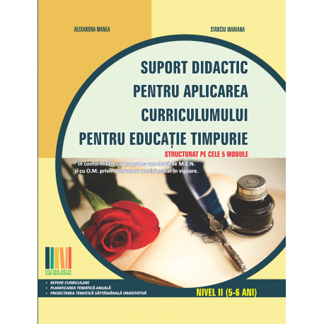 Suport didactic pentru aplicarea Curricumului pentru invatamantul prescolar nivel I 4-5 ani